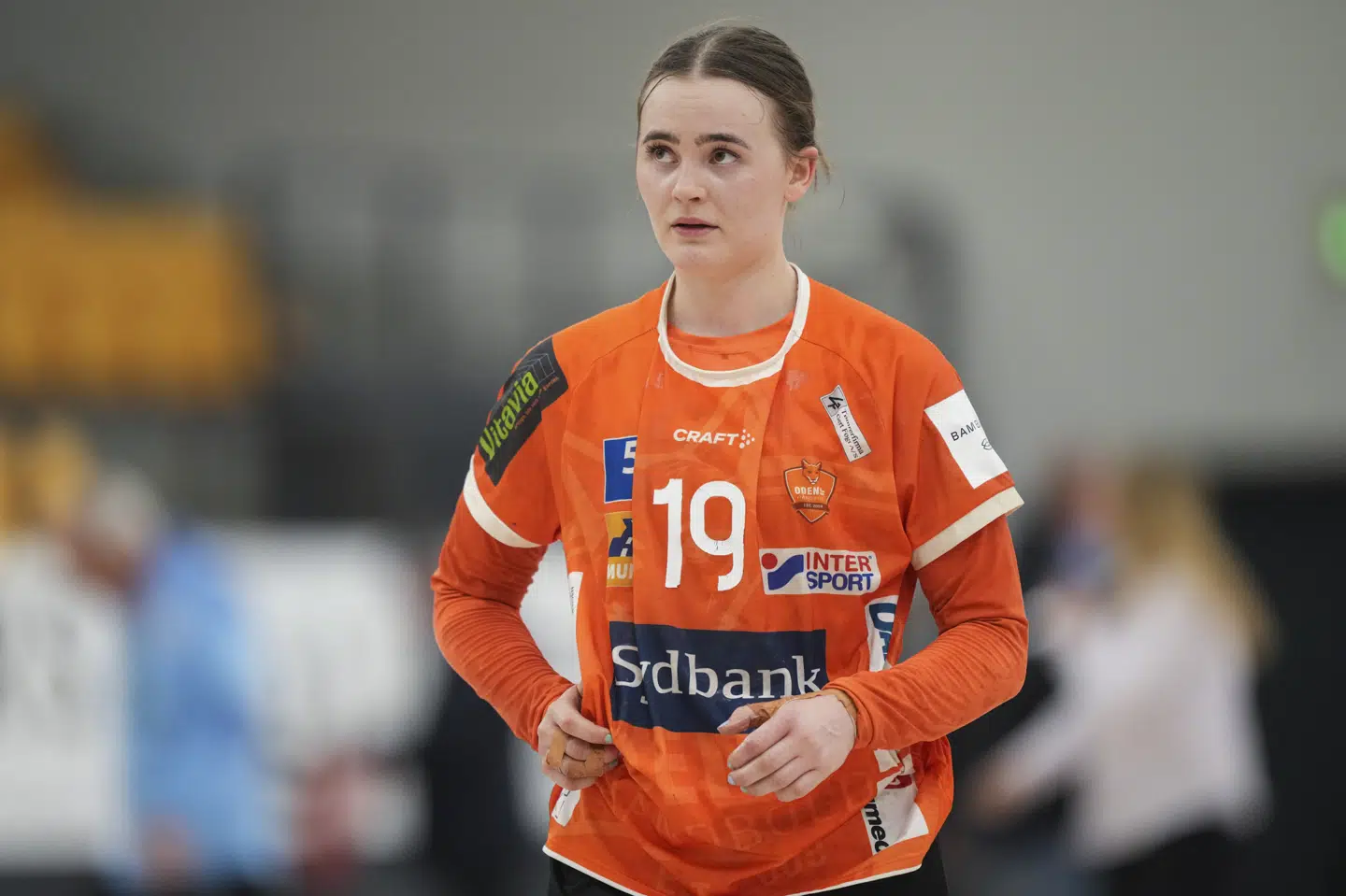 Sara Hald og Odense Håndbold er klar til DM-semifinalerne. Claus Fisker/Ritzau Scanpix