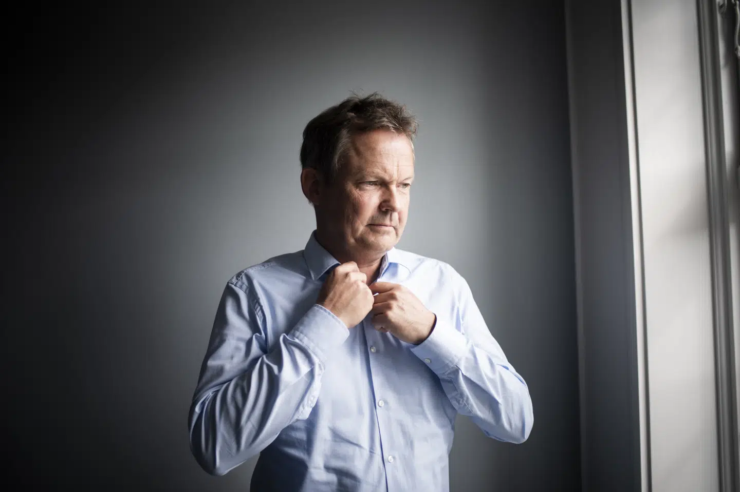 Ulrik Nødgaard, der er direktør for Finans Danmark, mener, at det er forkert med politisk indblanding i, hvilke priser bankkunder bliver mødt med. (Arkivfoto) Maria Albrechtsen Mortensen/Ritzau Scanpix