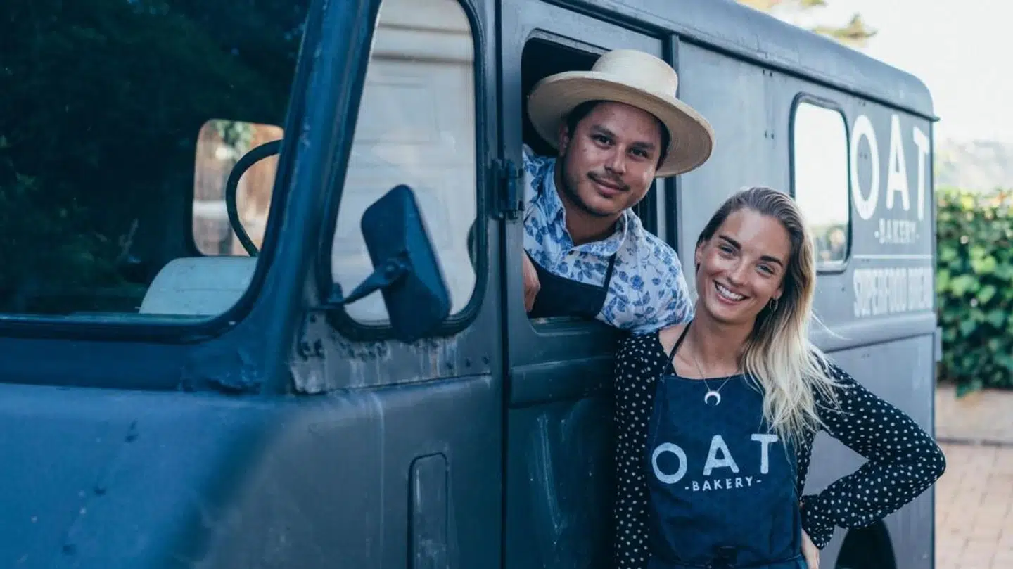 Udover at sælge brød fra bagerbutikken, leverer Louise og Lou også brød til 20 restauranter og Foto: Blake Bronstad