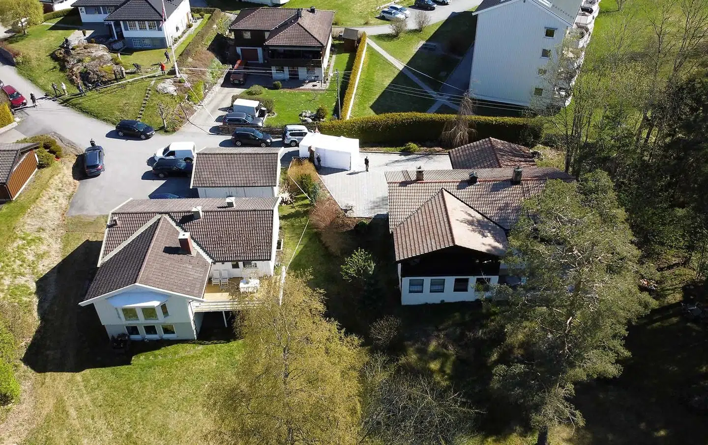 ARKIVFOTO af parrets hjem i Lørenskog ved Oslo.