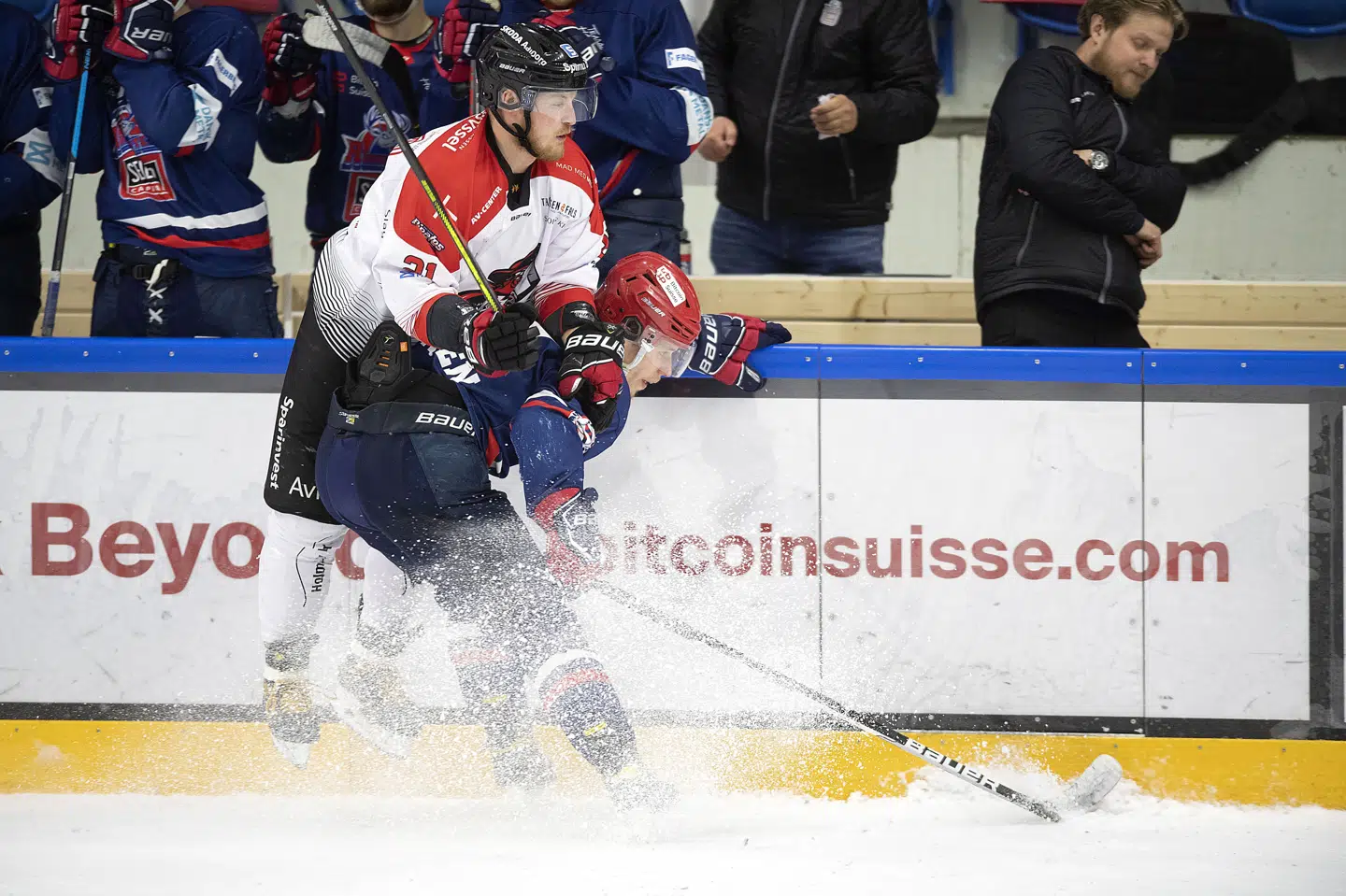 Femte finalekamp i Metal Ligaen i ishockey mellem Rungsted Seier Capital og Aalborg Pirates endte med en sejr til Aalborg. Tirsdag spilles den sjette kamp. Thomas Sjørup/Ritzau Scanpix