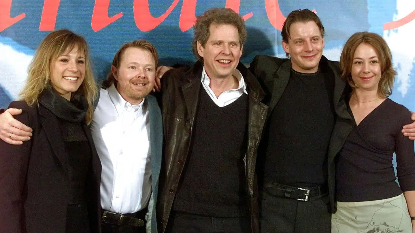 Søren Kragh-Jacobsen i 1999, da 'Mifunes sidste sang' vandt Sølvbjørnen i Berlin.