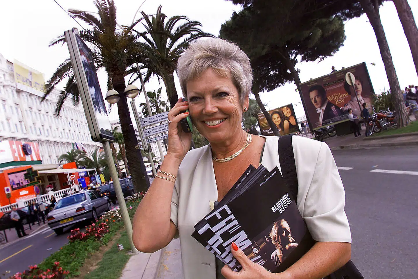 Lissy Bellaiche var i en årrække festivalchef på Det Danske Filminstitut. Her er hun fotograferet på Croisetten i Cannes under filmfestivalen.