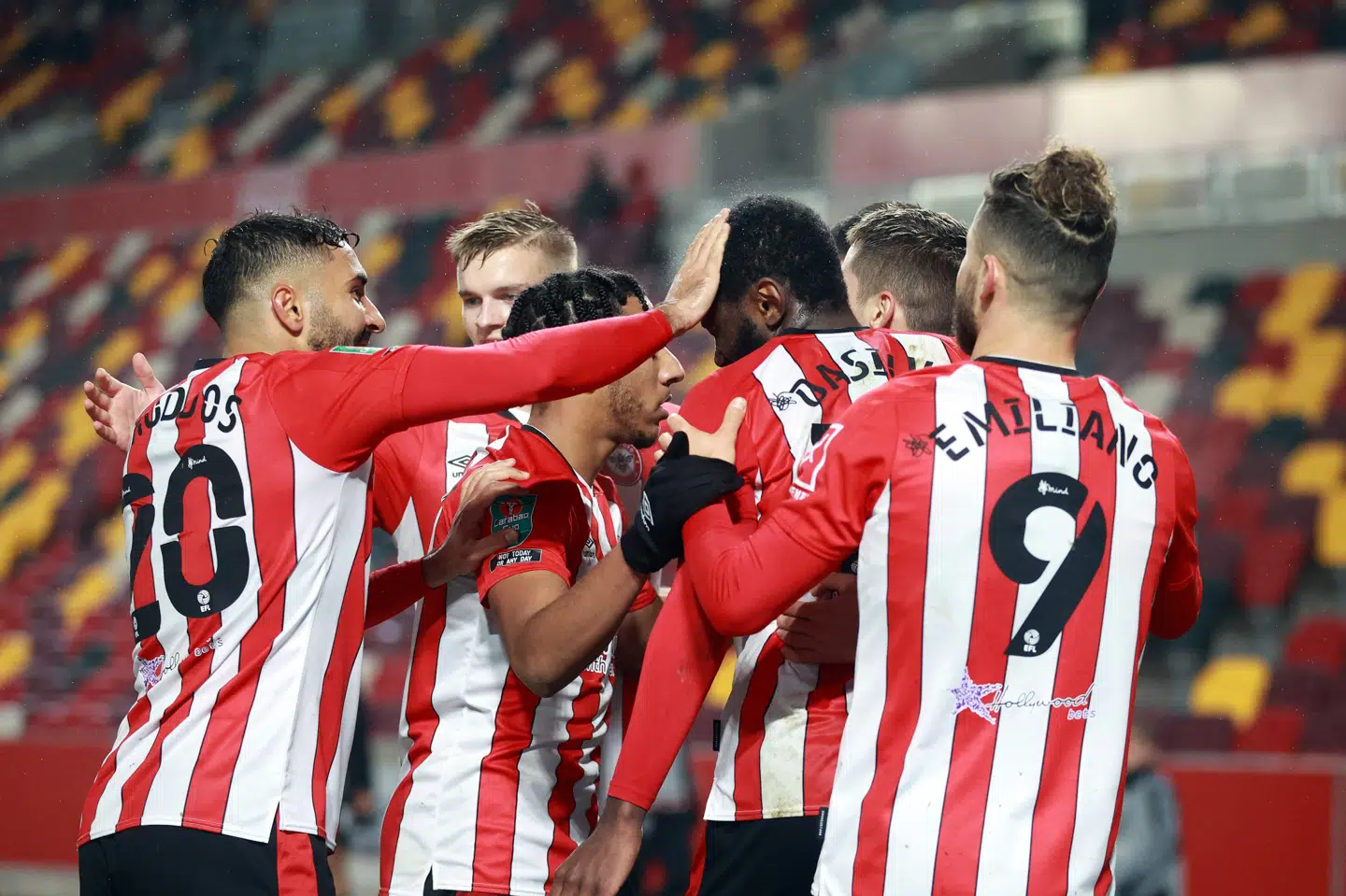 Brentford er sikker på playoff i den næstbedste engelske række. (Arkivfoto) Hannah Mckay/Ritzau Scanpix