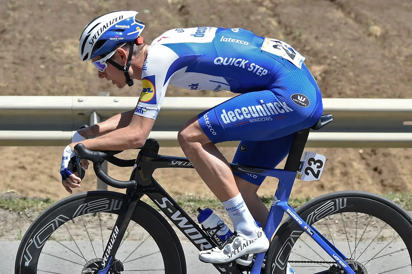 Mikkel Frølich Honoré har allerede hentet to sejre i år med etapesejre i både Coppi e Bartali og Baskerlandet Rundt. (Arkivfoto) Juan Barreto/Ritzau Scanpix