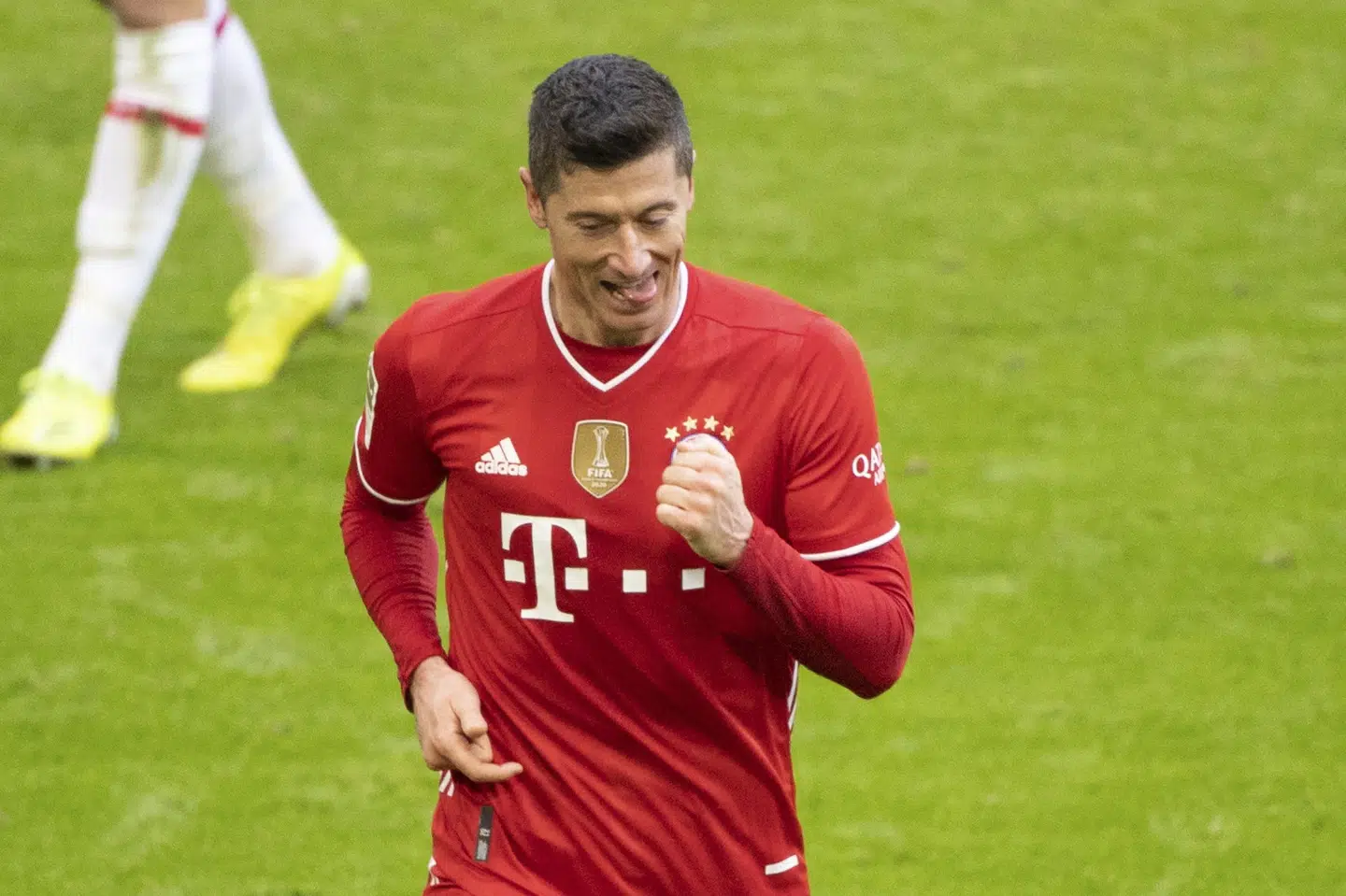 Robert Lewandowski har indtil videre scoret 35 mål i Bundesligaen i denne sæson. (Arkivfoto) Matthias Balk/Ritzau Scanpix