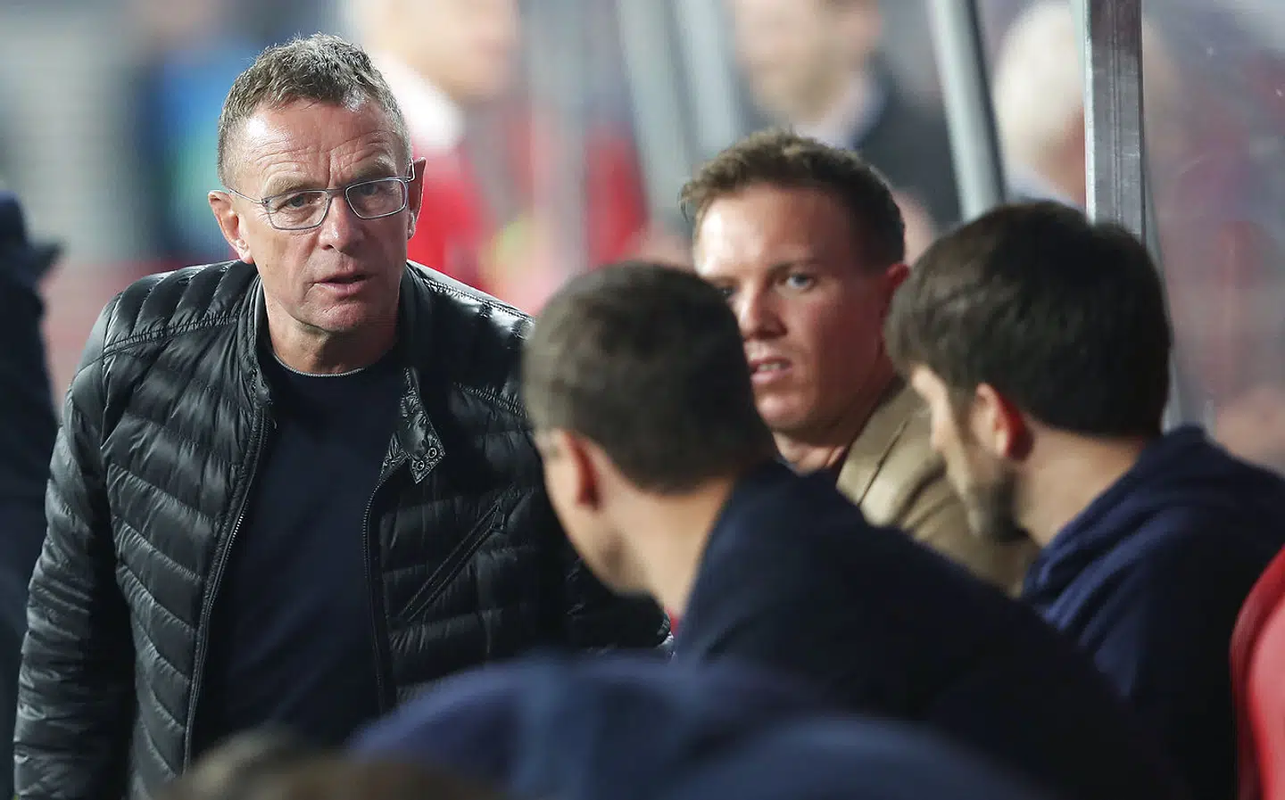 Ralf Rangnick sammen med Julian Nagelsmann.