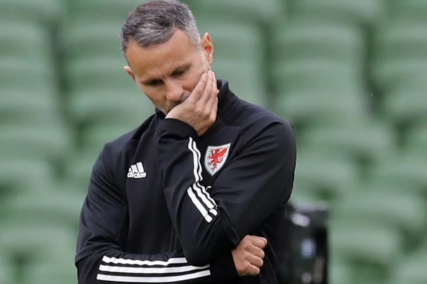 Ryan Giggs er havnet i en skidt sag og får ikke lov til at lede Wales til EM. Lorraine O''sullivan/Reuters