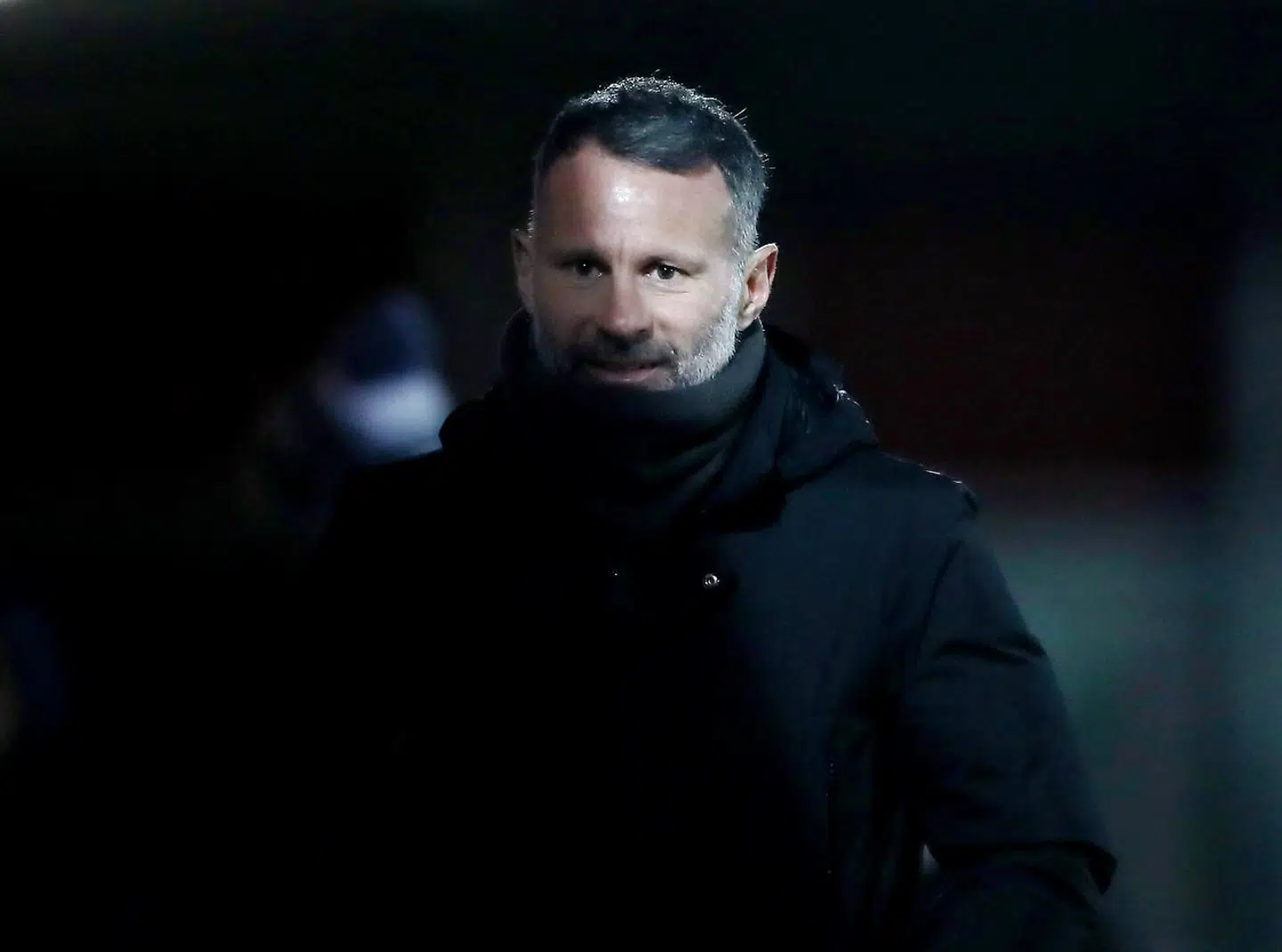 Soccer Football - League Two - Salford City v Barrow - The Peninsula Stadium, Salford, Britain - February 16, 2021 Ryan Giggs after the match Action Images/Molly Darlington EDITORIAL USE ONLY.No use with unauthorized audio, video, data, fixture lists, club/league logos or 'live' services. Online in-match use limited to 75 images, no video emulation.No use in betting, games or single club /league/player publications. Please contact your account representative for further details.