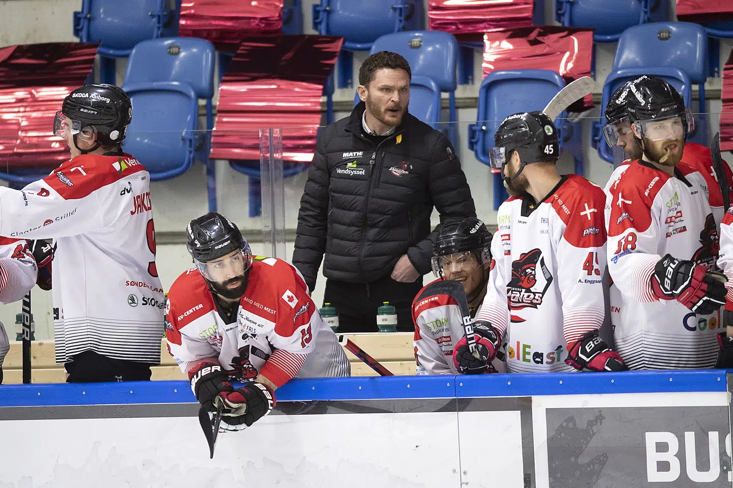Aalborg Pirates-cheftræner Garth Murray har forgæves ledt efter opskriften på at slå Rungsted Seier Capital i finaleserien. (Arkivfoto) Thomas Sjørup/Ritzau Scanpix