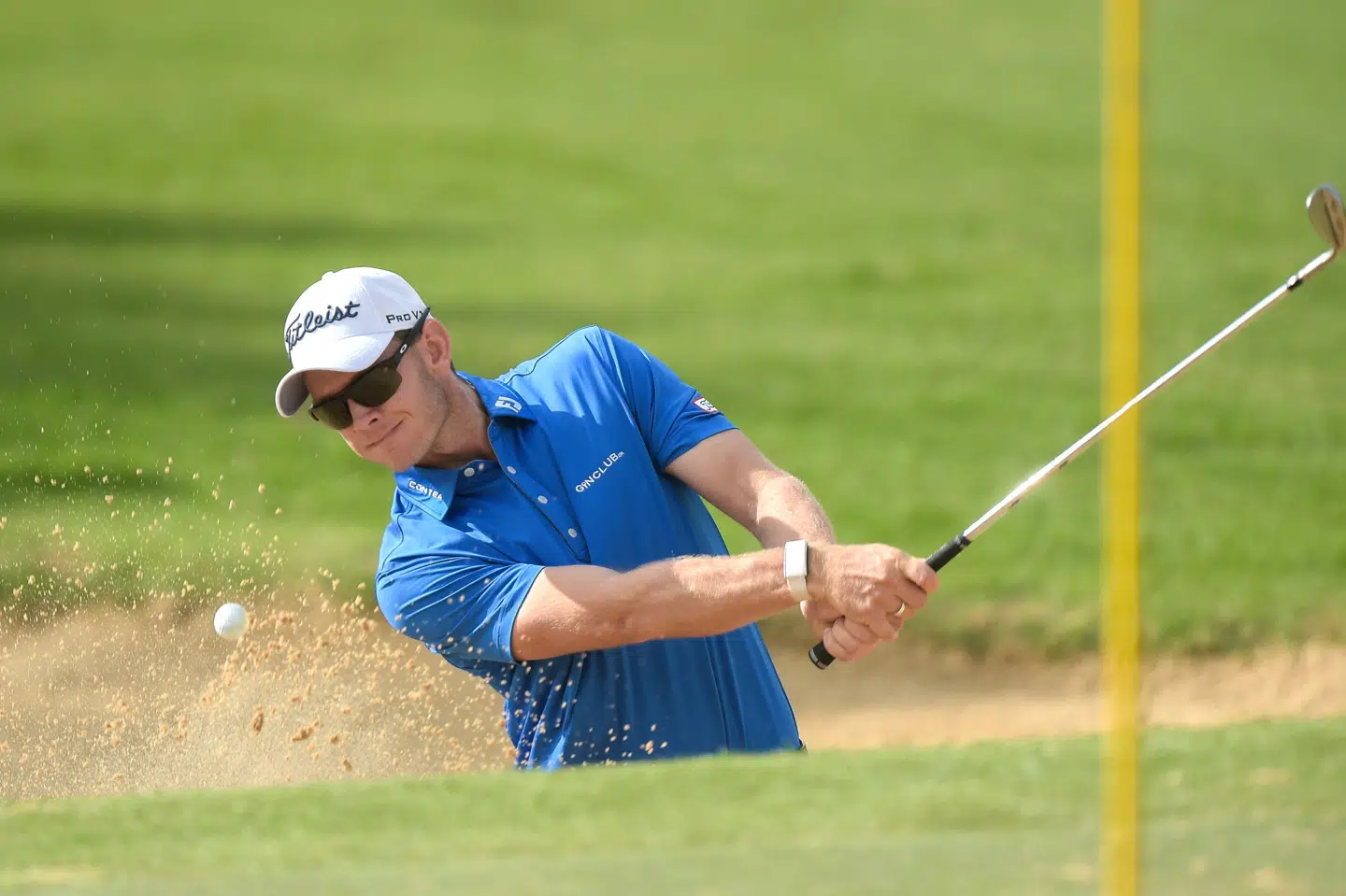 Joachim B. Hansen gik havde en rigtig god dag på golfbanen. (Arkivfoto) Christiaan Kotze/Ritzau Scanpix