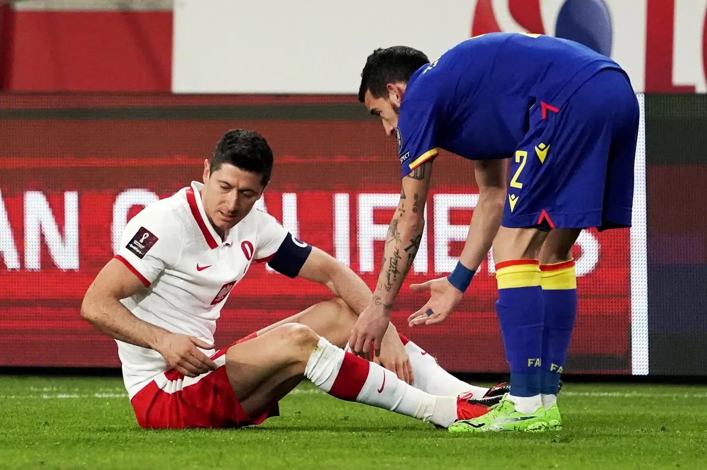 Robert Lewandowski og det polske landshold skal måske ikke spille to af landets gruppekampe ved EM i Dublin. Kilder i fodboldforbundet fortæller, at St. Petersborg har overtaget kampene. (Arkivfoto). Aleksandra Szmigiel/Reuters