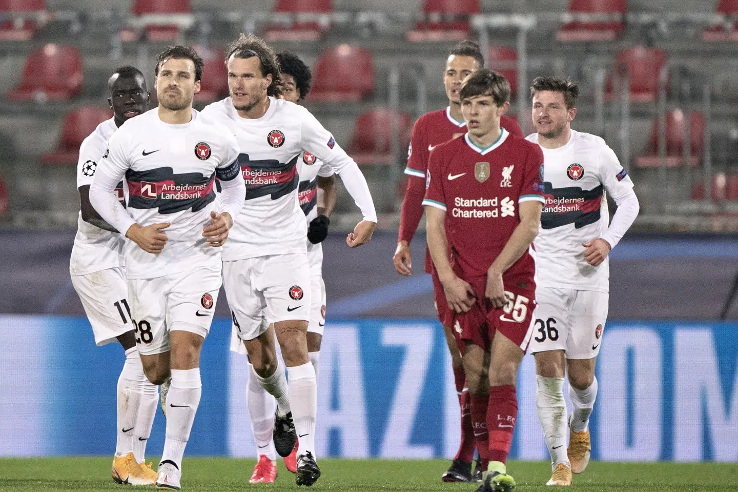 FC Midtjylland har i denne sæson mødt blandt andet Liverpool i Champions League. (Arkivfoto) Henning Bagger/Ritzau Scanpix