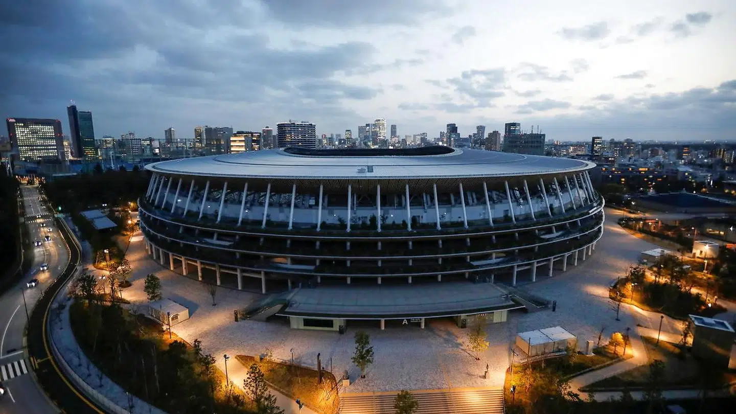 Nationalstadionet i OL-byen i Tokyo bliver uden udenlandske fans på lægterne.