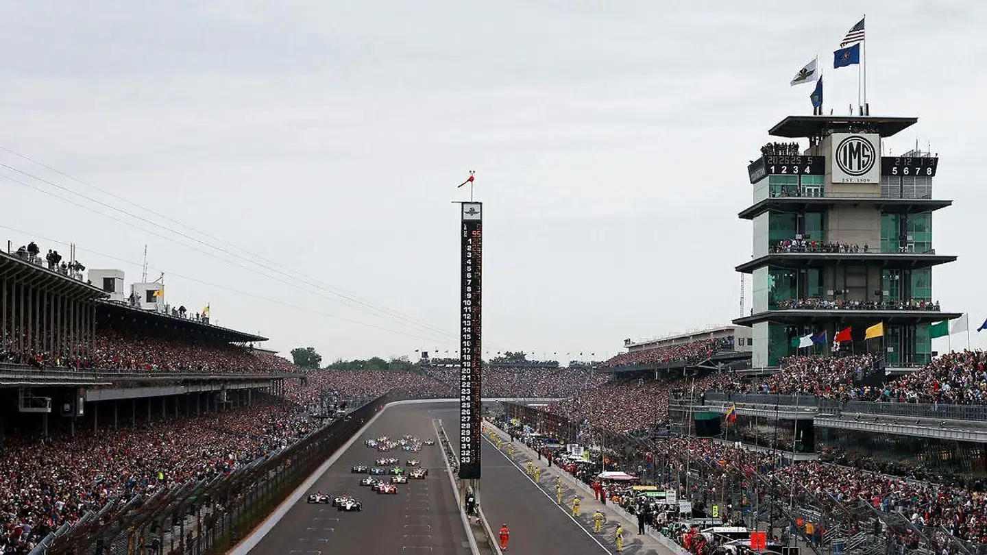 Sådan ser det ud normalt, når Indianapolis 500 afvikles.