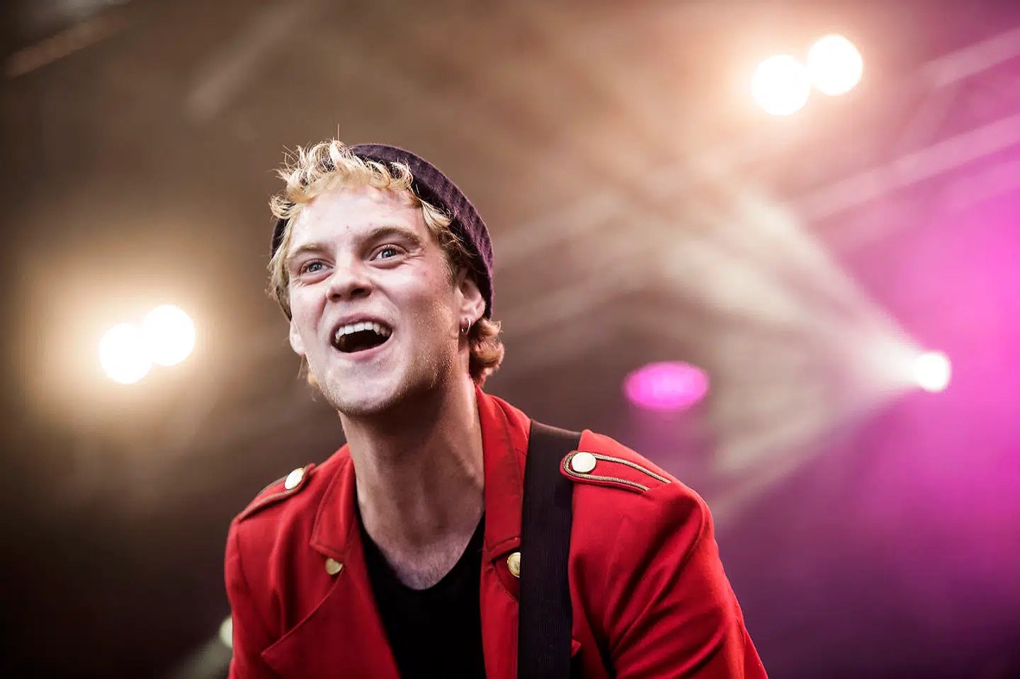 Hjalmer Larsen på Smukfest i 2017.