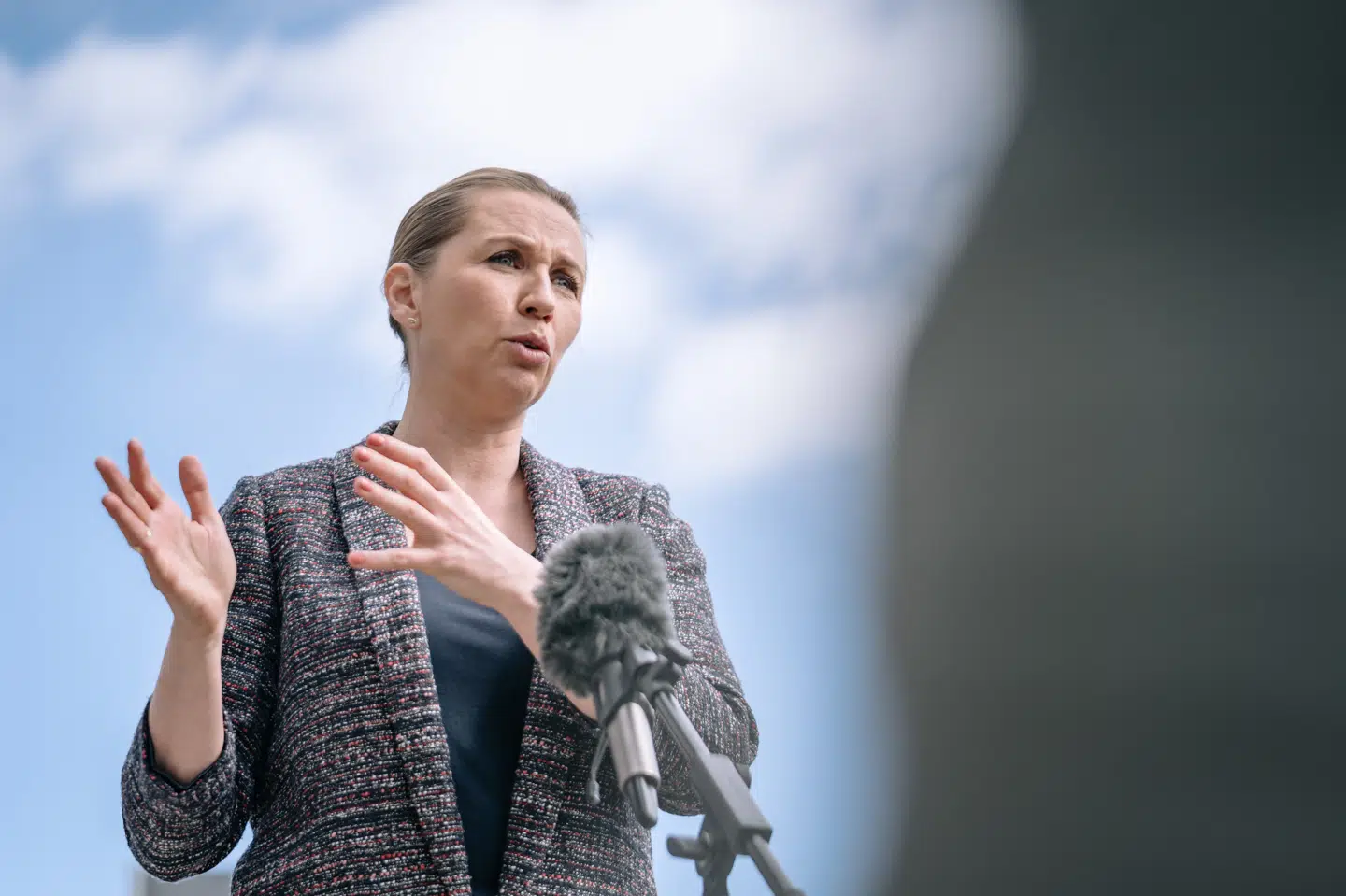 Statsminister Mette Frederiksen (S) deltager torsdag og fredag i det virtuelle klimatopmøde, som USA's præsident, Joe Biden, har inviteret til. I alt 40 ledere fra hele verden er med, herunder Ruslands præsident, Vladimir Putin, og Kinas præsident, Xi Jinping. Danmark er et af seks EU-lande, der deltager i klimatopmødet. (Arkivfoto) Emil Helms/Ritzau Scanpix