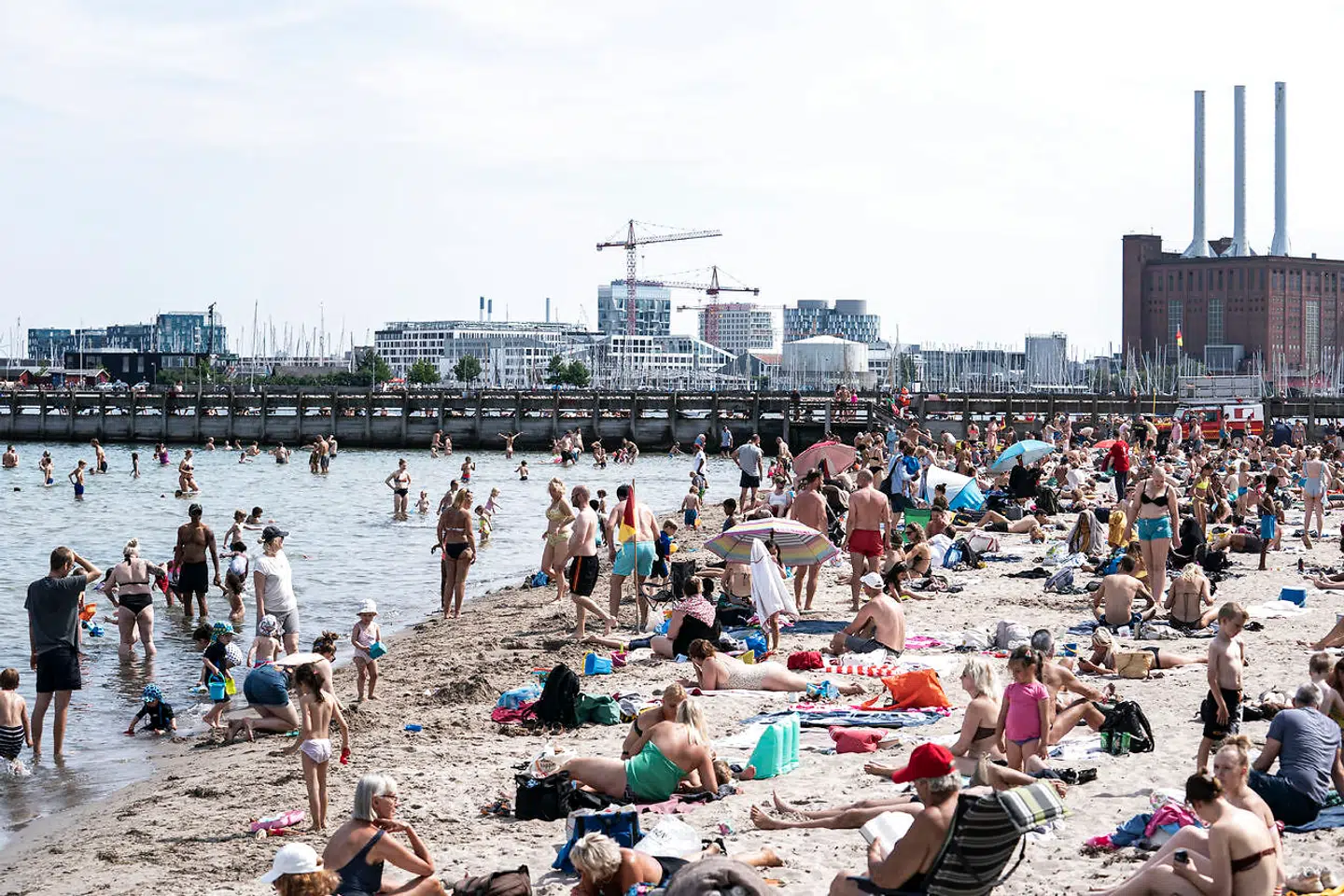 Strandene bliver næppe noget stort samlingspunkt for danskerne den kommende tid.