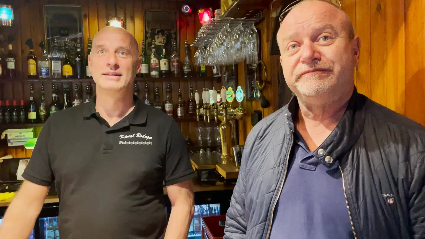 De to indehavere af Kanal Bodega, Søren Bligaard (tv) og Frank Tønesen.