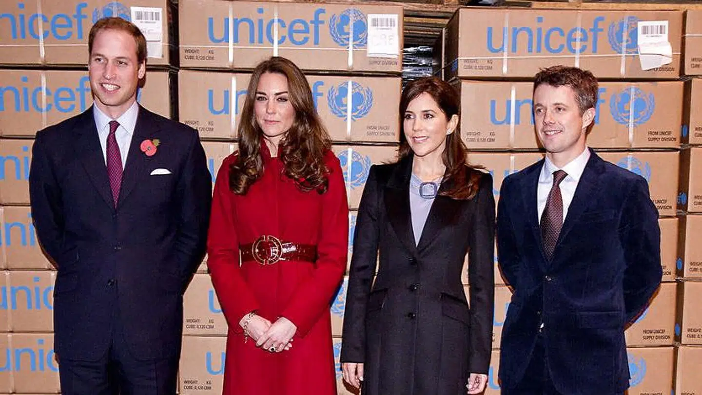 Kate og William besøgte i 2011 Unicef i Danmark.