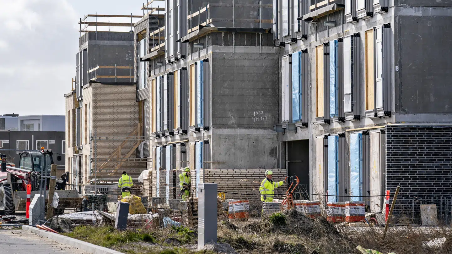 Blandt andet byggeriet har været med til at trække op i beskæftigelsen. (Arkivfoto) Henning Bagger/Ritzau Scanpix