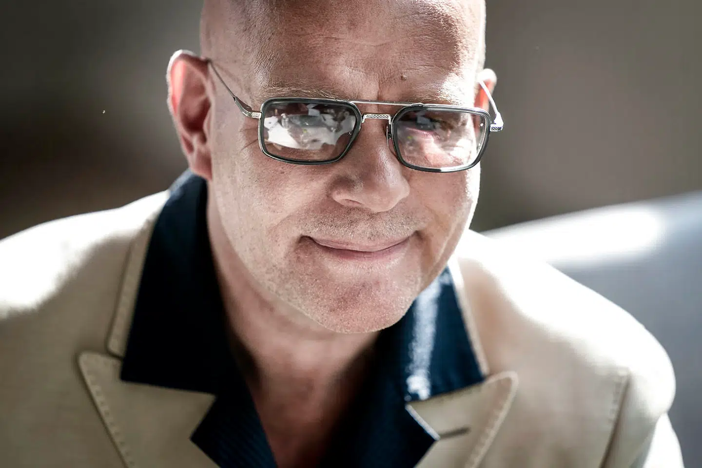 TV 2 præsenterer det nye dommerhold i 'X Factor 2021' på et pressemøde i Marketenderiet i Valby. Holdet er Thomas Blachman, Oh Land og dj Martin Jensen. Og vært Sofie Linde, fredag 11. september 2020. (Foto: Liselotte Sabroe/Ritzau Scanpix)
