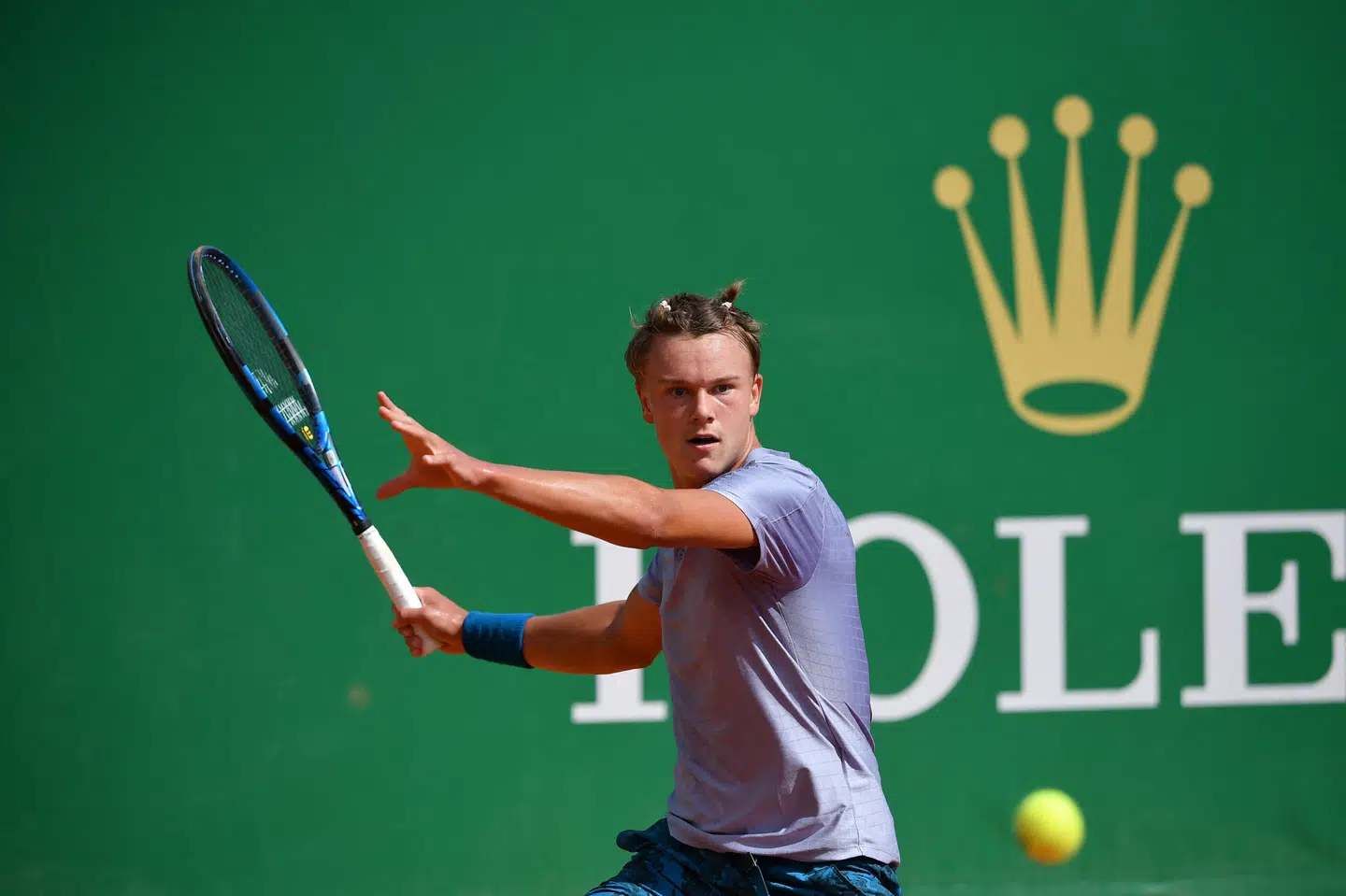 Holger Rune er ude af ATP 500-turneringen i Barcelona. (Arkivfoto) Antoine Couvercelle / Panoramic/Ritzau Scanpix