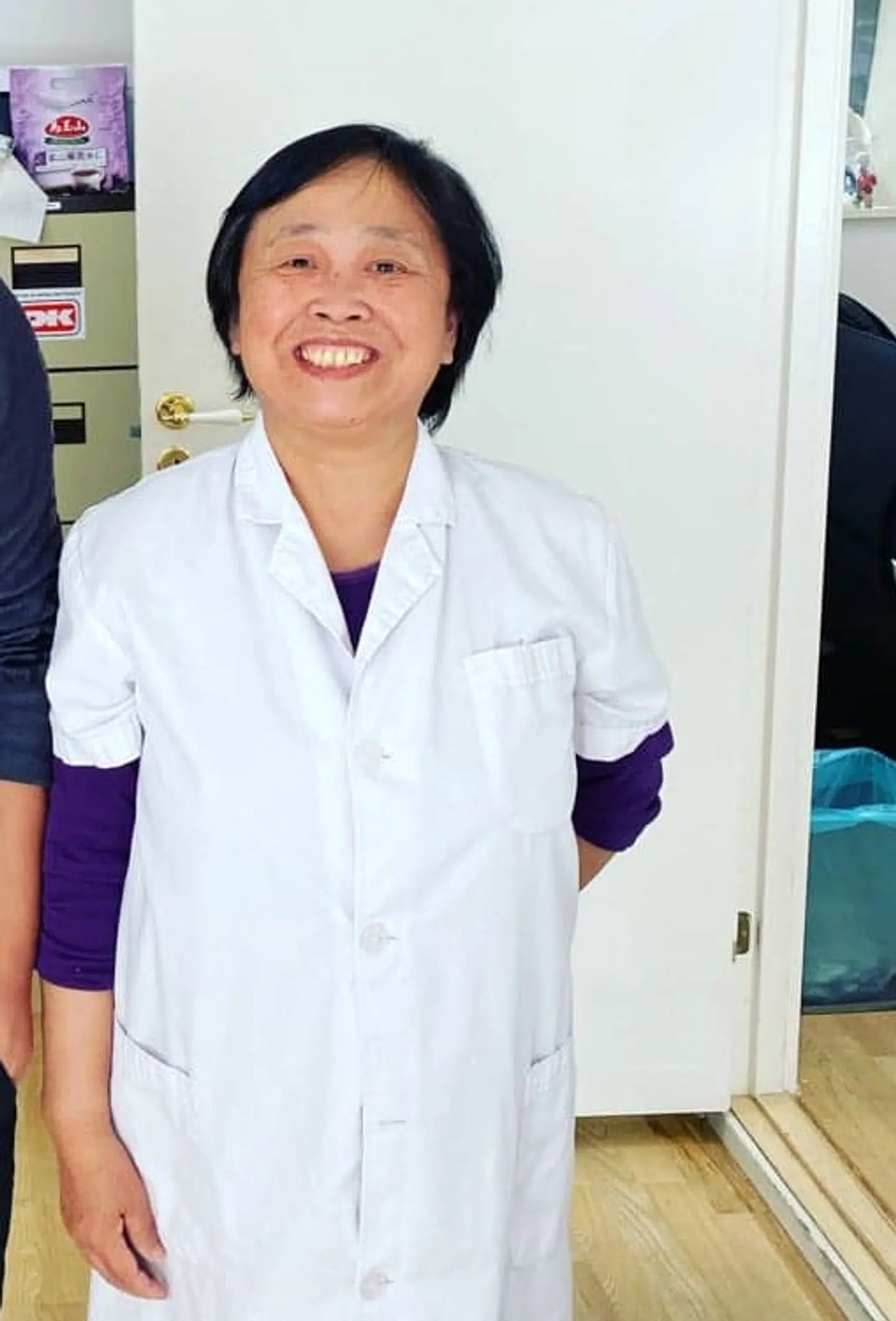 Sarah Grünewalds behandler, Sukun Chen. Foto: Privatfoto