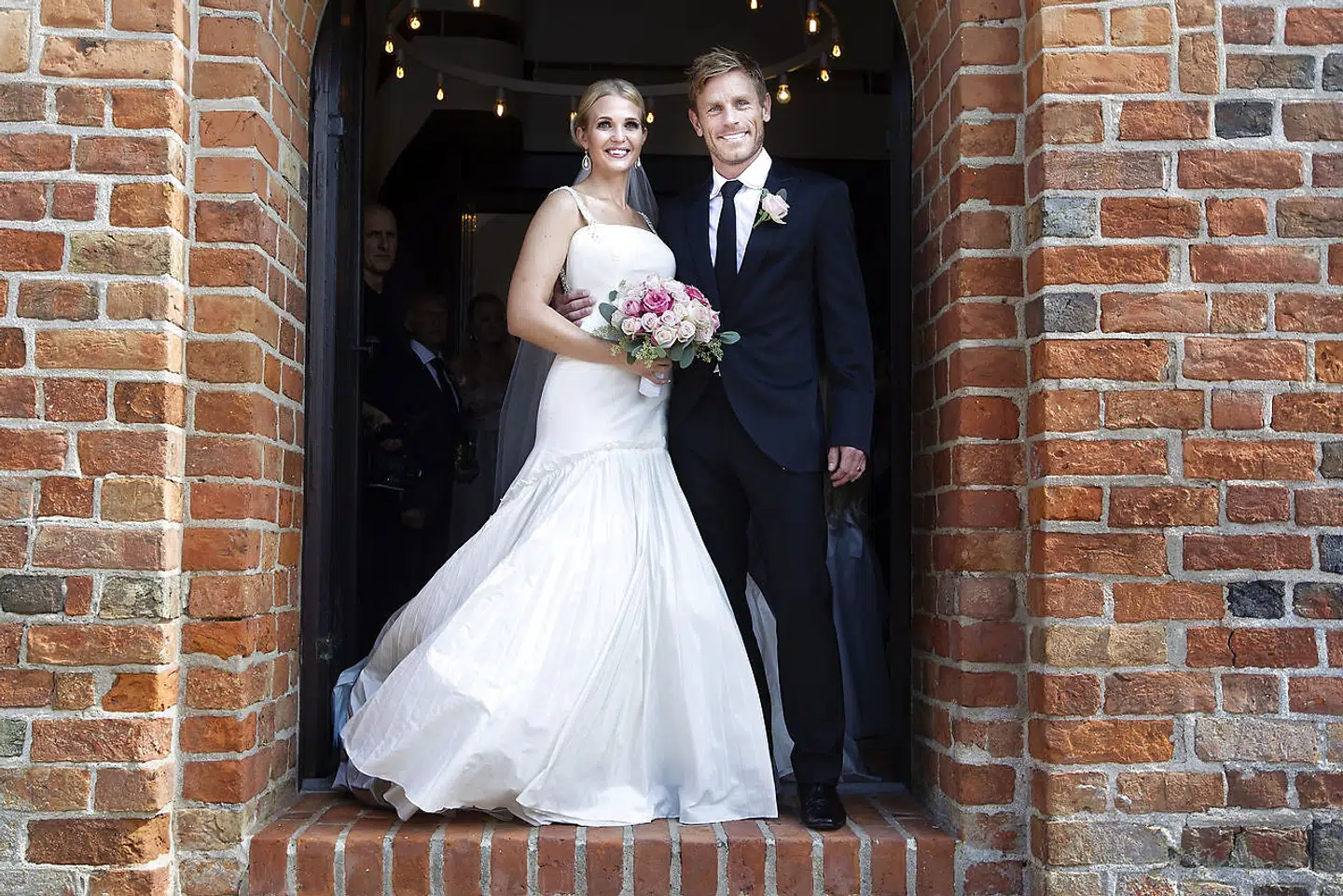 Tina Lund er gift med fodboldspiller Allan Nielsen. Han har store børn fra sit første ægteskab, men sammen med de to fællesbørn bor familien Lund/Nielsen til daglig i Dubai. Foto Niels Ahlmann Olsen.