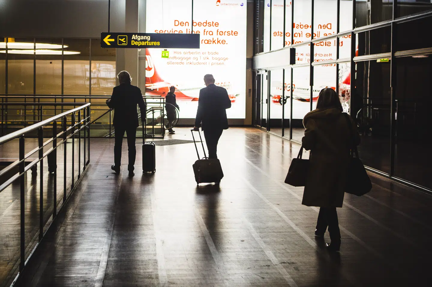 De seneste måneder har alle rejser til udlandet været frarådet, men fra onsdag erhvervsrejser ikke blive frarådet længere. (Arkivfoto) Simon Læssøe/Ritzau Scanpix