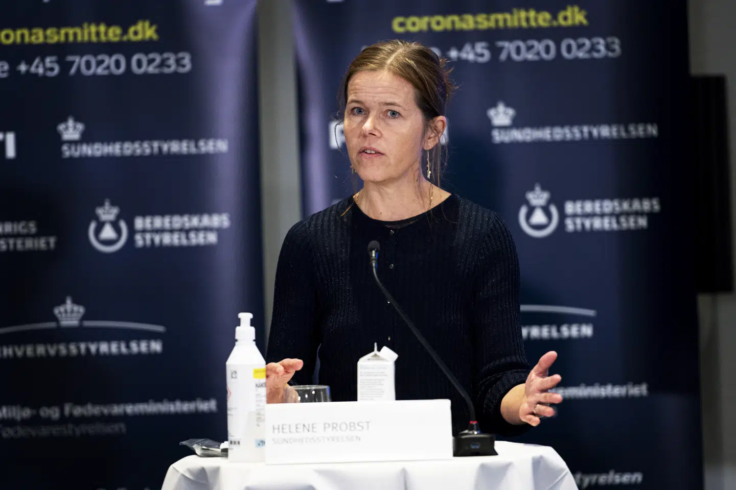 Helene Bilsted Probst forklarer, at det ikke længere er nødvendigt at lade sig teste, hvis man er vaccineret mod coronavirus. (Arkivfoto) Ida Guldbæk Arentsen/Ritzau Scanpix