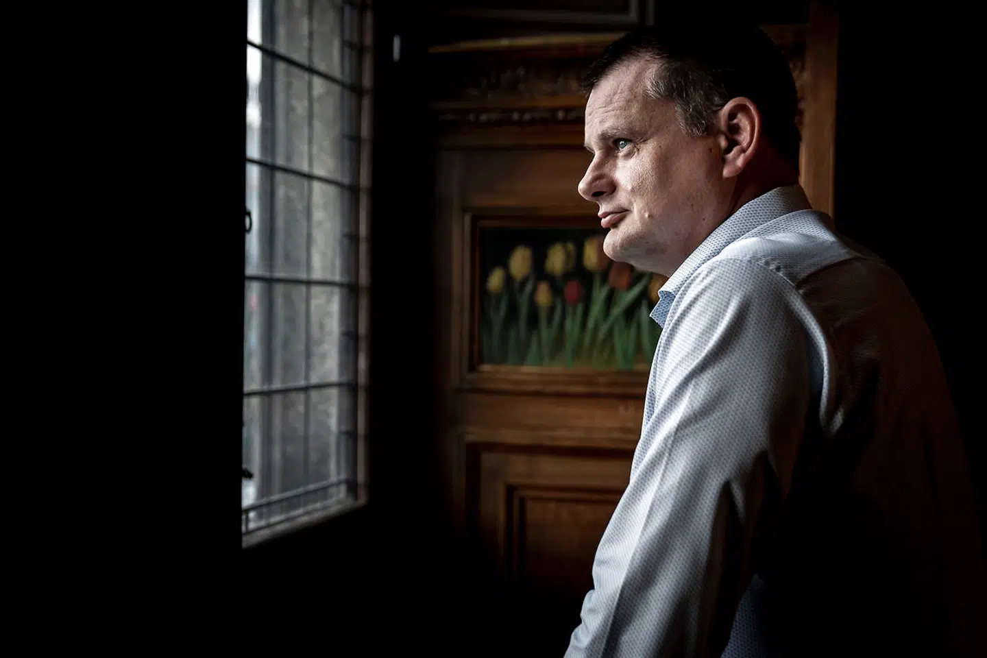 Her ses fungerende overborgmester Lars Weiss (S), på Københavns Rådhus.