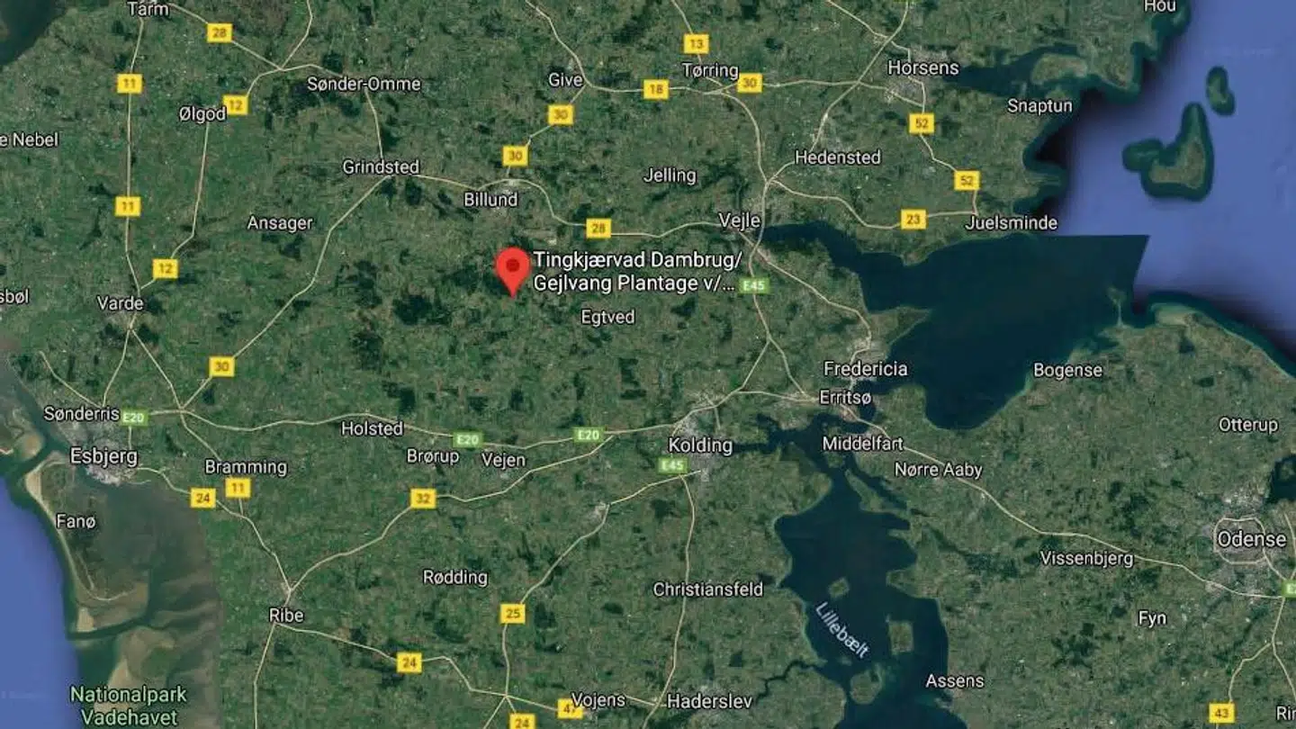 Det var her, at branden opstod 17. april. Foto: GoogleMaps