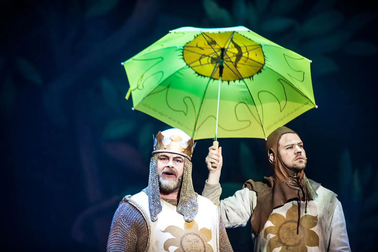Monty Python musicalen Spamalot spiller i Tivolis Koncertsal. Pressemøde med skuespillerne.Her Stig Rossen og Thomas Warberg.