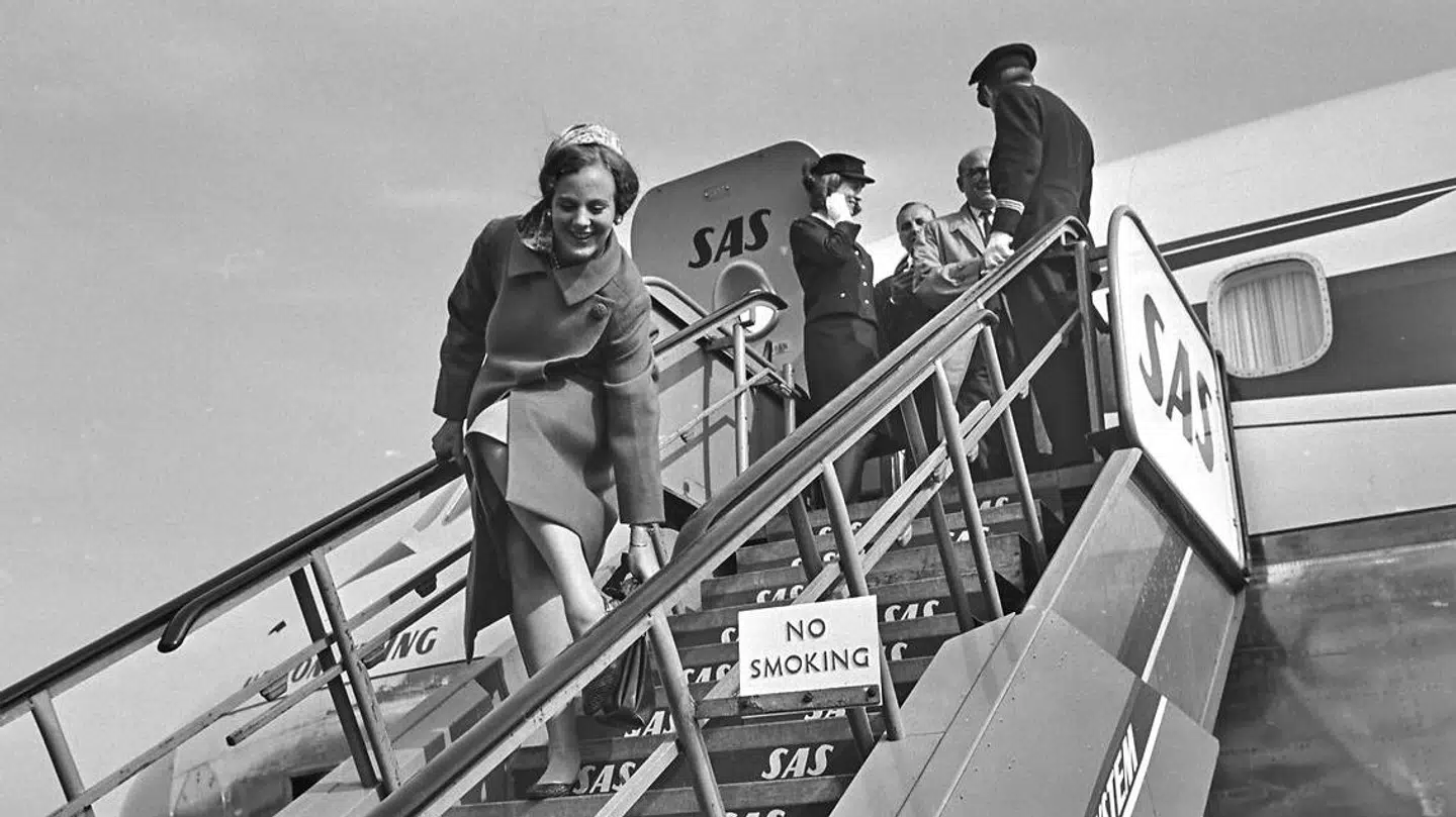 Kronprinsesse Margrethe vendte i 1966 hjem fra Sydamerika. Måske var det på den tur, at hun fik prøvet at surfe?