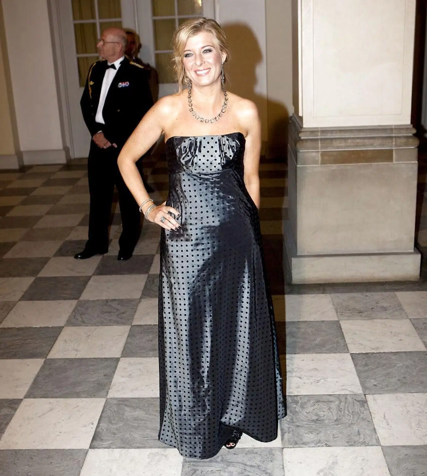 Paprika Steen til hofbal i 2009.
