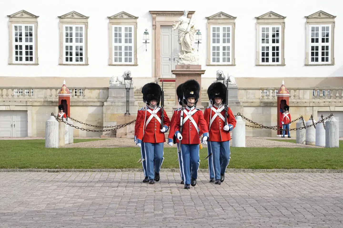 Ligesom sidste år tilbringer dronningen sin fødselsdag på Fredensborg Slot, hvor dagen fejres privat. (Arkivfoto). Martin Sylvest/Ritzau Scanpix
