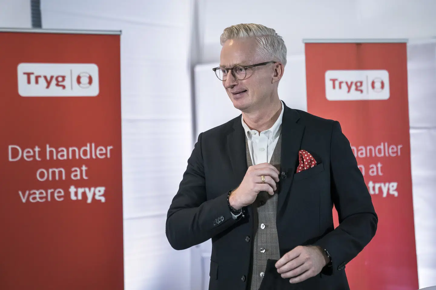 Der er stigende interesse for at forsikring sin hund og kat, fortæller Morten Hübbe, administrerende direktør i Tryg. (Arkivfoto) Thomas Lekfeldt/Ritzau Scanpix