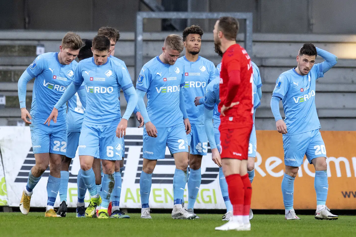 Randers sendte AGF ud i pokalsemifinalen. Bo Amstrup/Ritzau Scanpix