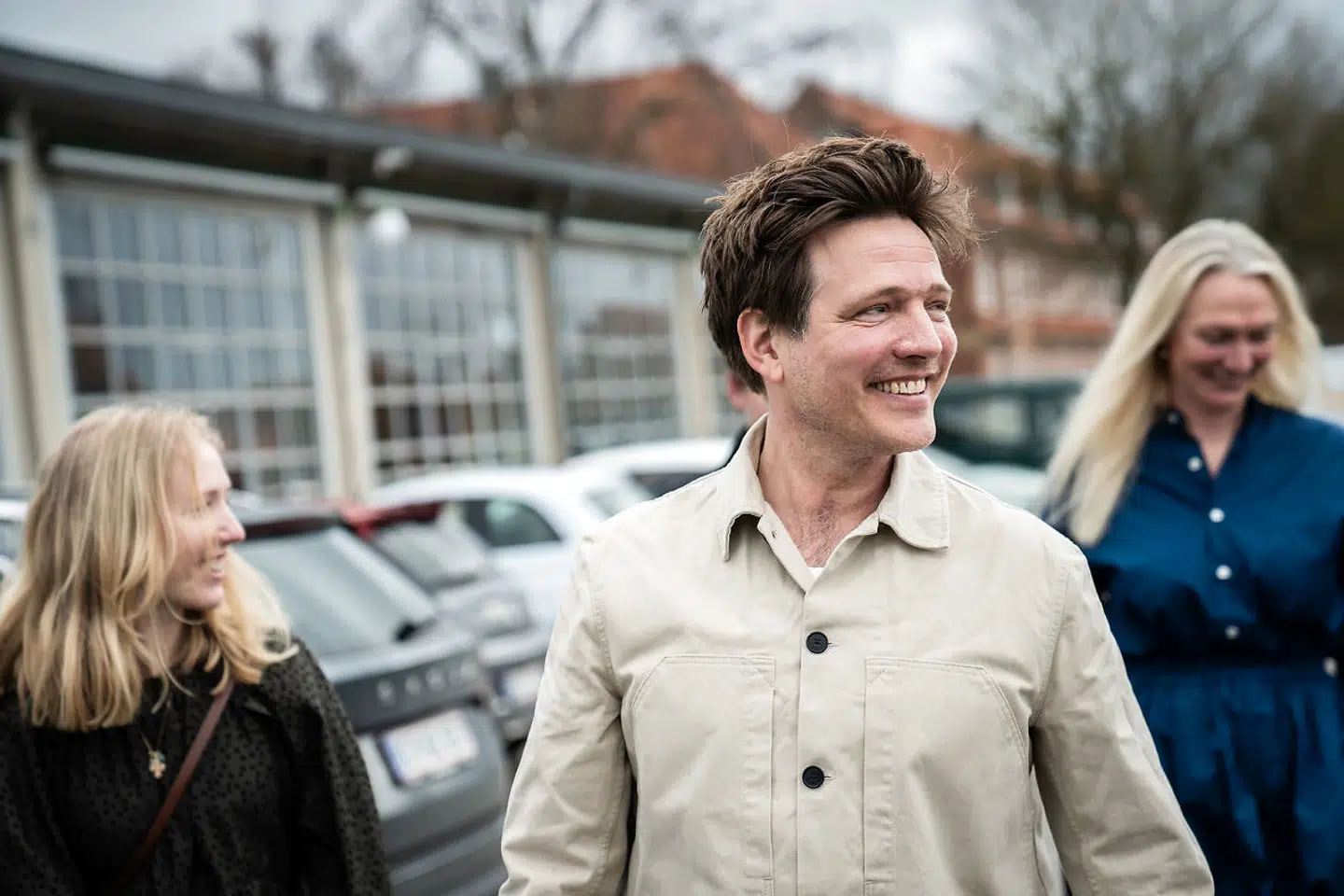 Der var fest i Filmbyen i Avedøre, da Thomas Vinterbergs 'Druk' blev nomineret til en Oscar i kategorien Bedste Internationale Film. Foto: Emil Helms/Ritzau Scanpix.