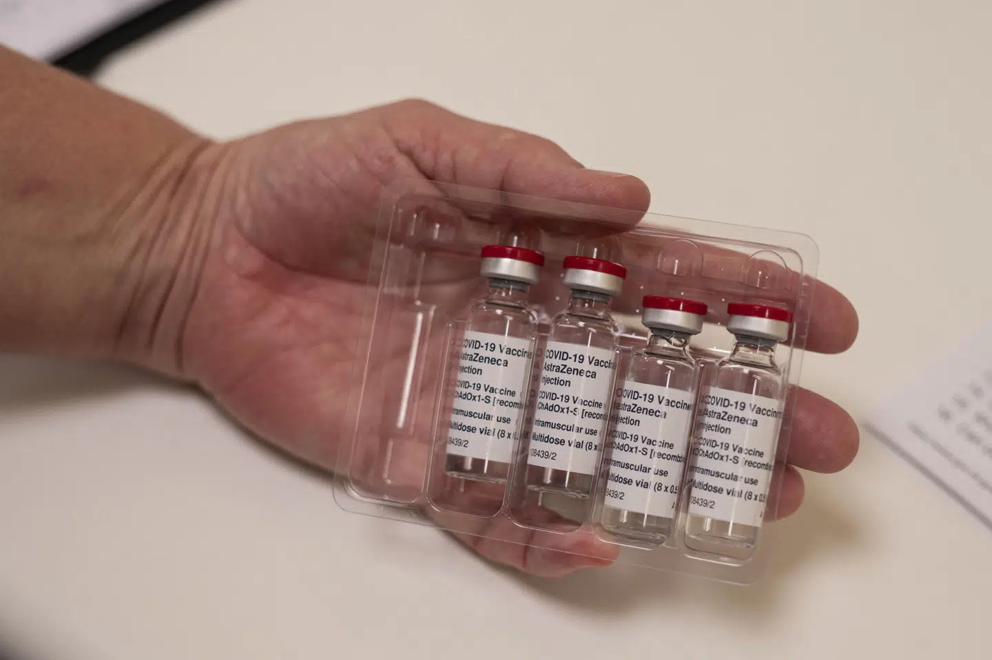 Danmark har lagt billet ind på at købe 8,2 millioner vacciner fra Johnson Oli Scarff/Ritzau Scanpix