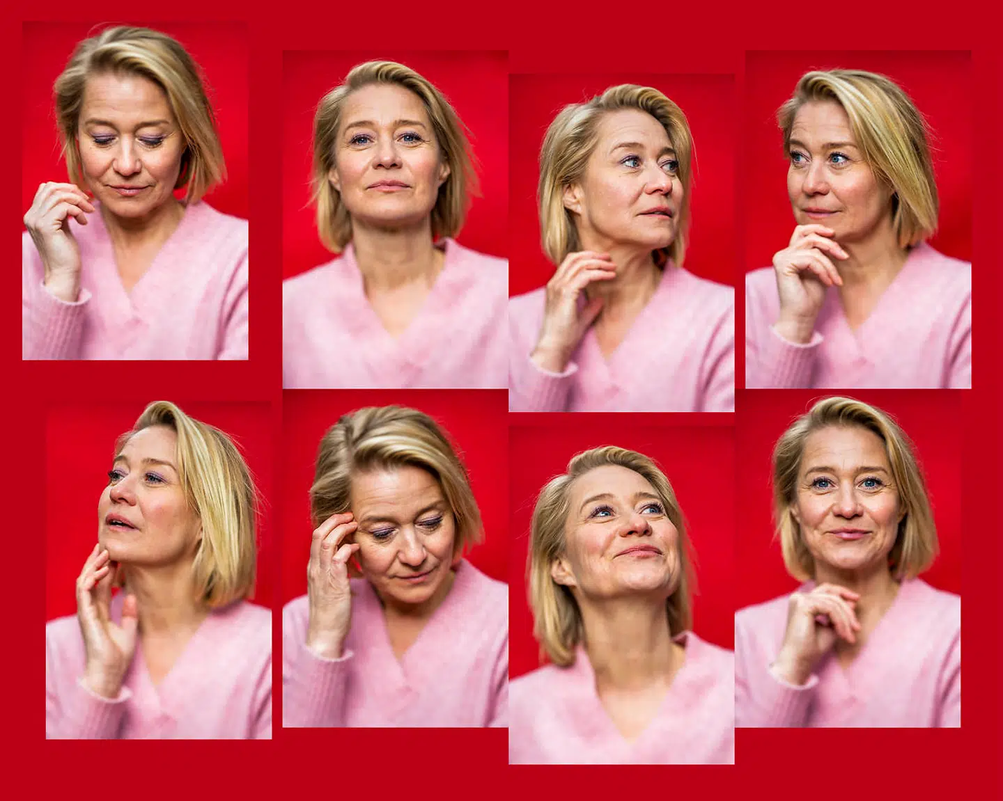 Trine Dyrholm, da hun spillede hovedrollen som Anne. Foto Søren Bidstrup.