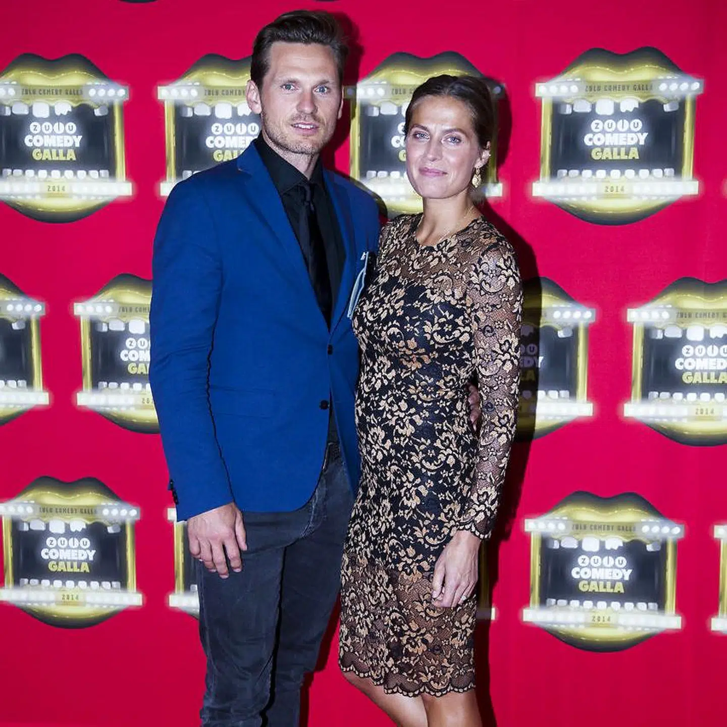 Andrea Elisabeth Rudolph og ægtemand Claus Møller Jakobsen fotograferet sammen i 2014.