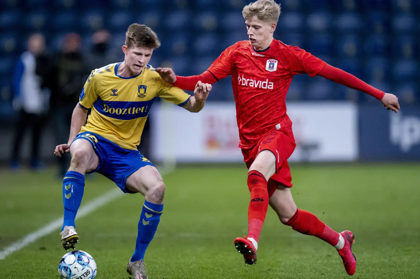 For anden gang i sæsonen slipper Morten Frendrup for at få karantæne på grund af en dommerfejl. Han kan være med for Brøndby i søndagens kamp mod AGF. Liselotte Sabroe/Ritzau Scanpix