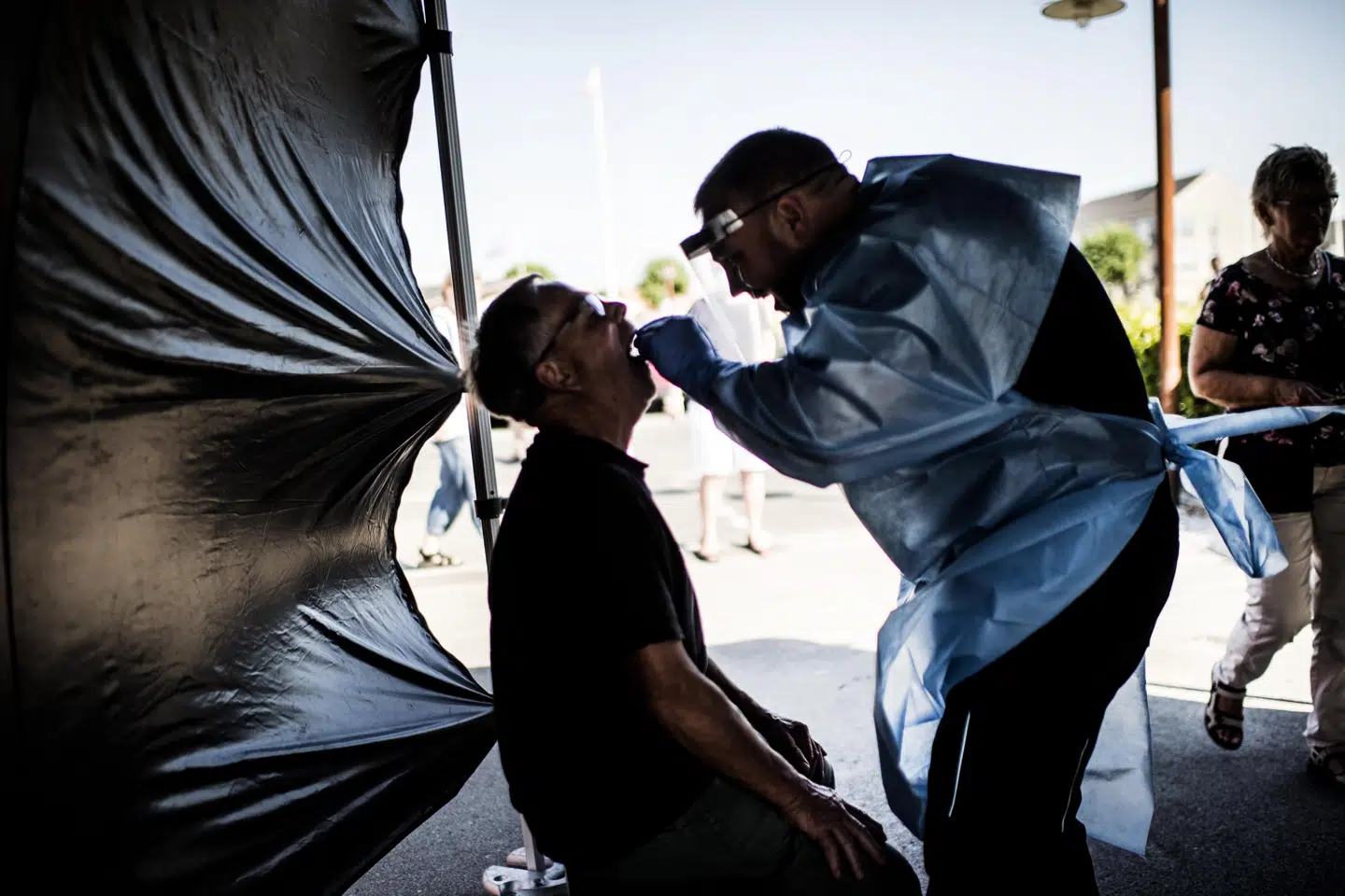 Siden tirsdag er der registreret 663 nye smittetilfælde i Danmark via PCR-test. (Arkivfoto) Tim Kildeborg Jensen/Ritzau Scanpix