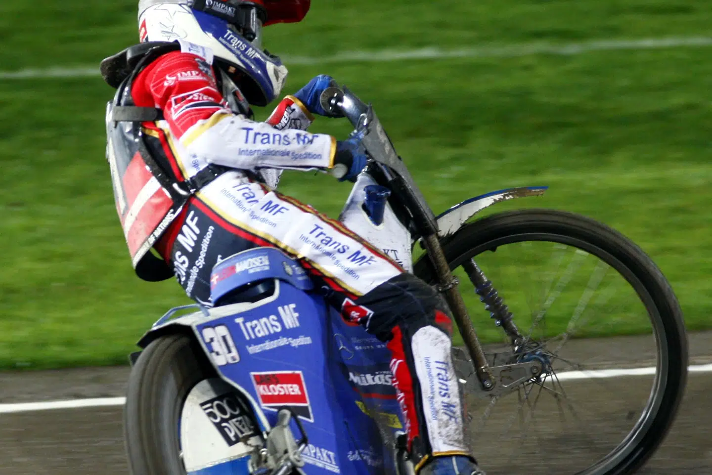 Leon Madsen og co. kommer tidligst til at kæmpe om VM-point i juni. Sportxpress/Ritzau Scanpix