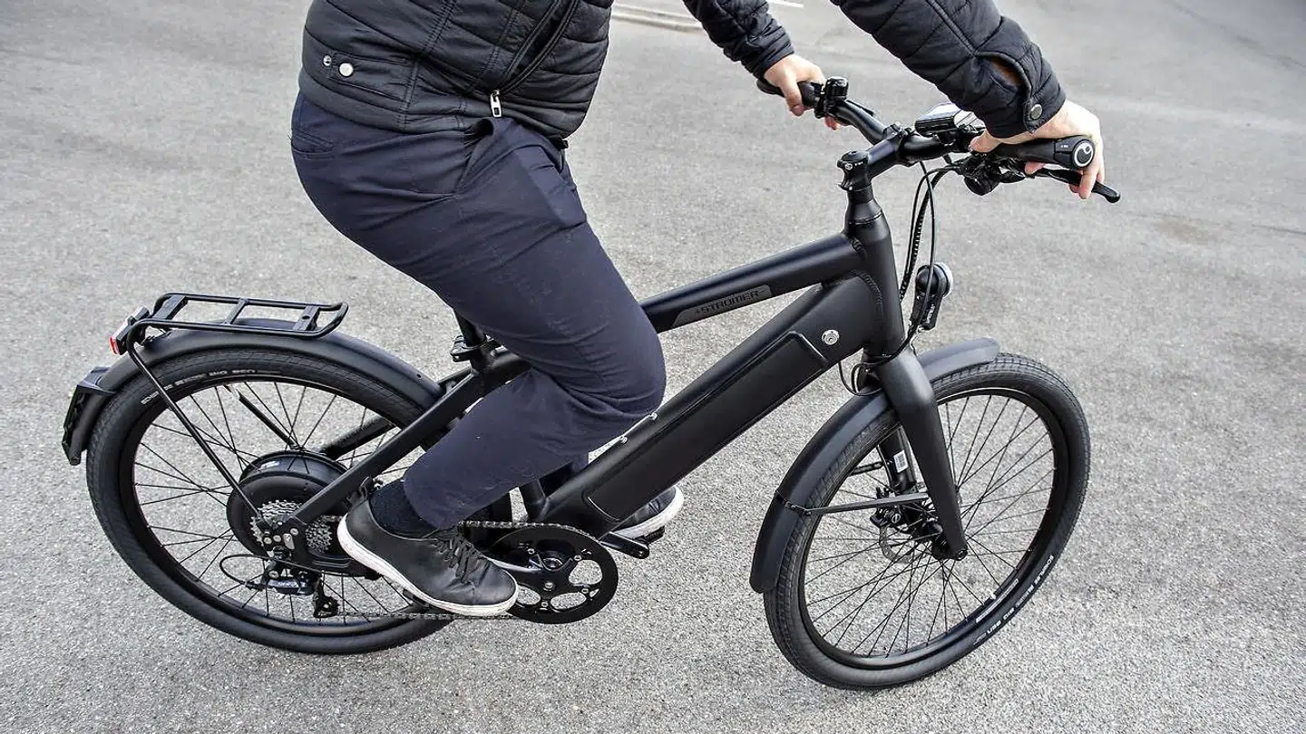 Her ses billedet af en elcykel