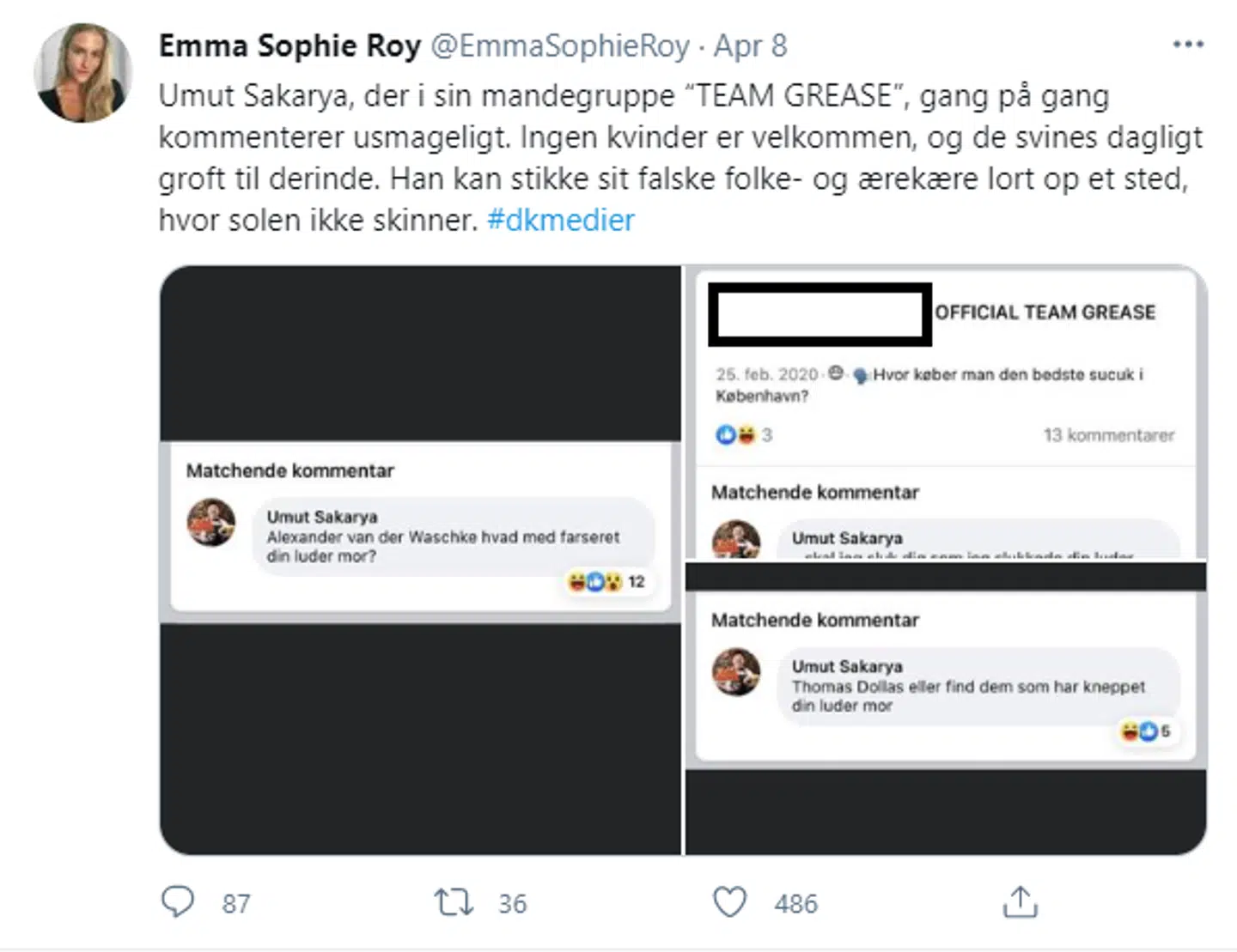 Tweetet her startede en større shitstorm for kendis-kokken Umut.