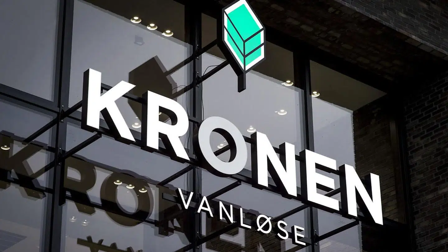 Kronen ligger i Vanløse.