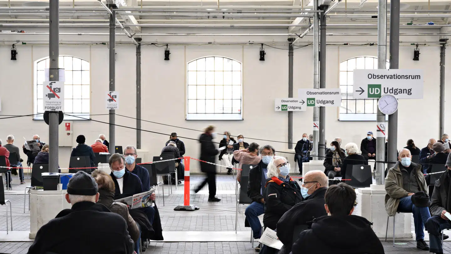 Store vaccinedag mandag 12. marts.